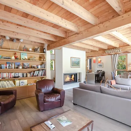 Contemporain Aux Houches, Pres Des Pistes, 6 Chambres, Wifi, Jardin, Grille-pain - Fr-1-343-179 Chalet Chamonix