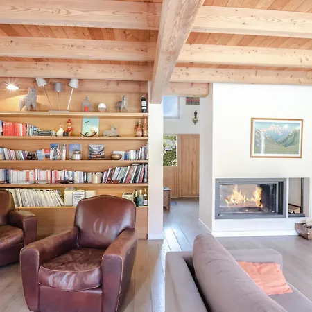 Contemporain Aux Houches, Pres Des Pistes, 6 Chambres, Wifi, Jardin, Grille-pain - Fr-1-343-179